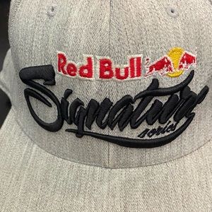 RedBull Signature Series Flexfit 110  Snapback Embroidered Rare.
